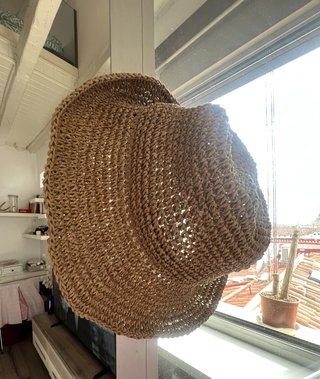 Sombrero Parfois de rafia