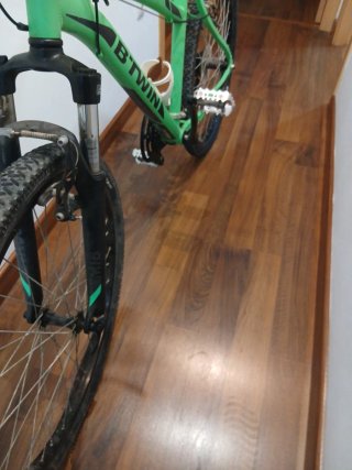 Bicicleta B-Twin Verde
