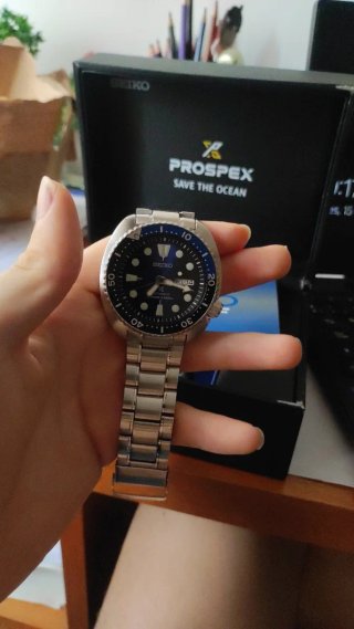 Reloj Seiko Prospex Turtle Azul