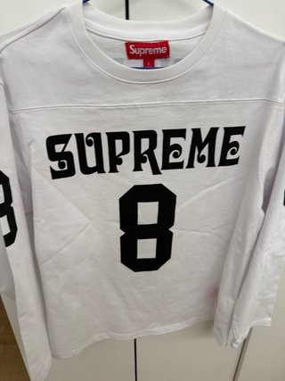 Supreme Camiseta Manga Larga Football 8 Talla S
