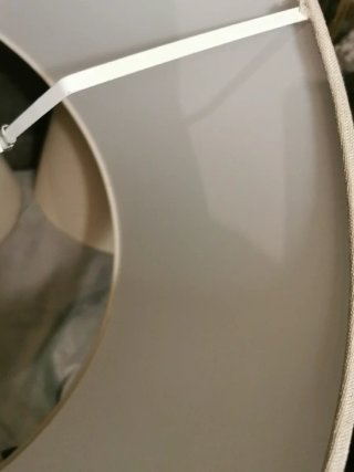 Pantallas de lámpara beige (3 unidades)
