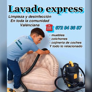 Lavamuebles limpieza y desinfección