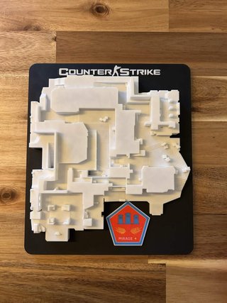 Mapa 3D Counter Strike Mirage