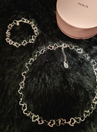 Conjunto Tous Plata