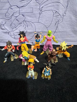 Lote Gashapon HD Dragon Ball