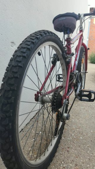 Bicicleta Roja Oceano