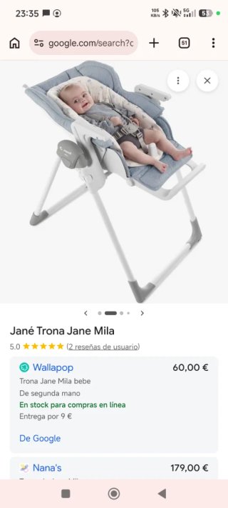 Trona Jane color menta y azul