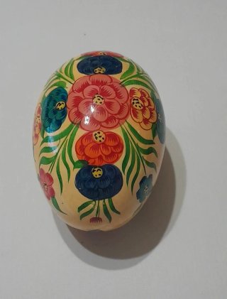 Lote 3 huevos Pascua pintados a mano