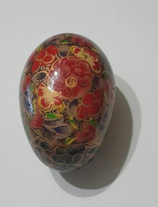 Lote 3 huevos Pascua pintados a mano