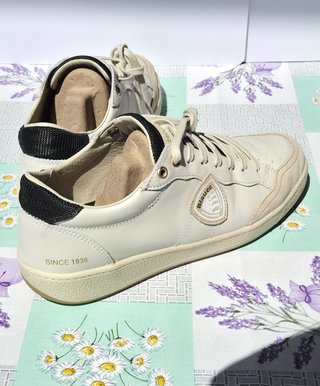 Blauer USA Sneakers Murray12 Pelle Bianca