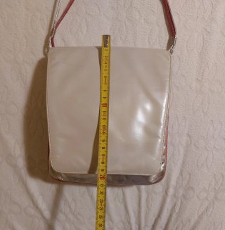 Borsa vintage in vera pelle Sergio Rossi