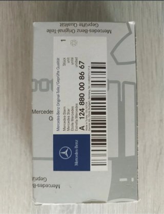 Emblema Estrella Mercedes-Benz Cromado