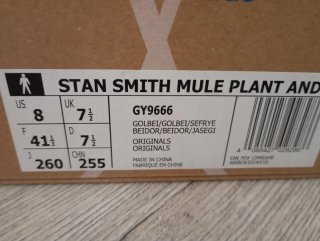 Zapatillas Adidas Stan Smith Mule Plant And