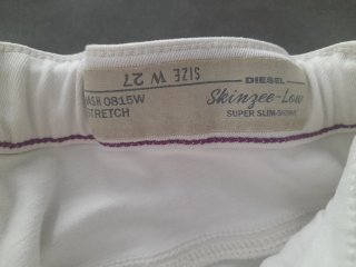 Pantalón blanco Talla W27