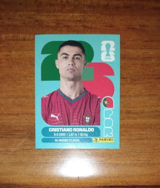 Cromo Cristiano Ronaldo Qatar 2022 FIFA