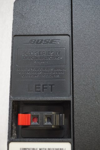 Altavoces Bose 301 Serie IV Negros