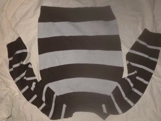 Jersey rayas marrón y azul