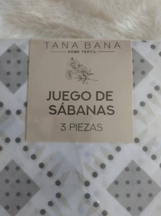 Juego de Sábanas Cama 150 Tana Bana