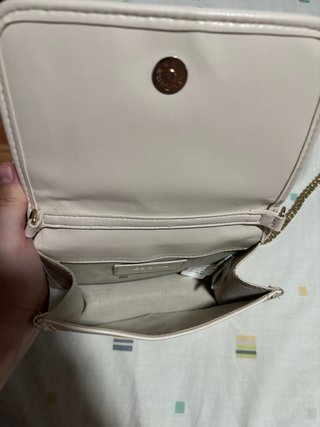 Bolso acolchado cadena dorado