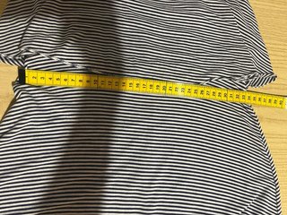 Vestito lungo a righe donna