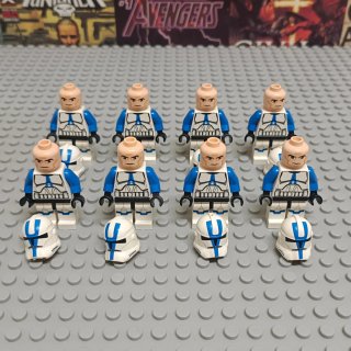 Clone troopers de la Legión 501 de Lego Star Wars