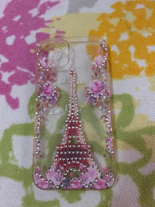 Funda iPhone 13 Torre Eiffel Brillante