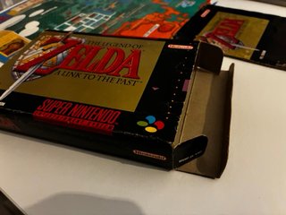 Zelda A Link to the Past PAL España SNES