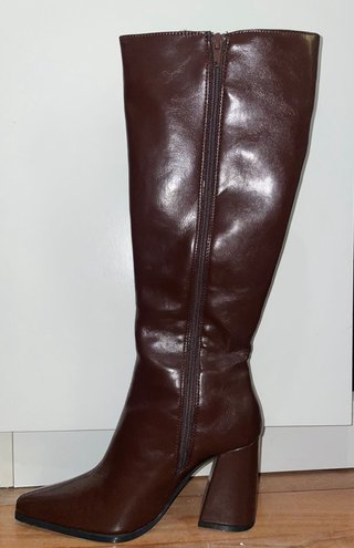 Botas Bershka Marrón Talla 38