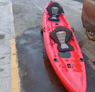 Kayak Doble Rojo