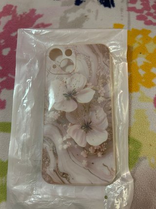 Funda iPhone 13 Floral Mármol