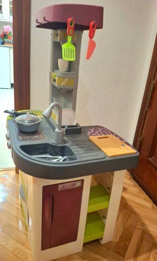 Cocina infantil Smoby con accesorios