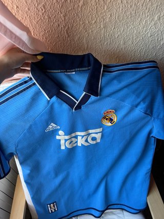 Camiseta Real Madrid Adidas Azul Talla M