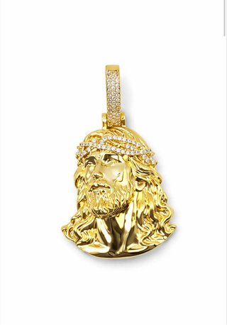 Colgante Jesús XP 14k Oro 4cm
