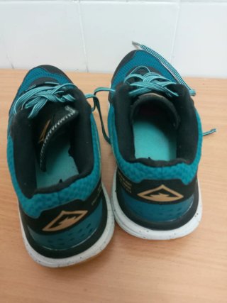 Zapatillas Nike Trail Running Negro/Verde Azulado