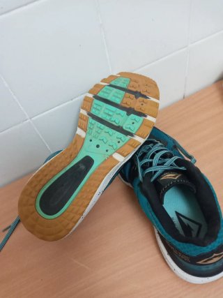 Zapatillas Nike Trail Running Negro/Verde Azulado