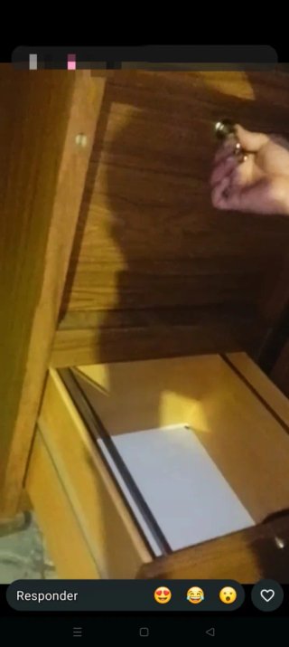 Armario con caja fuerte, incluye las llave