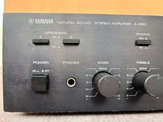 Amplificatore Yamaha A-560 Nero