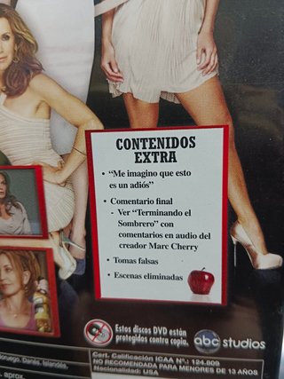 DVD mujeres desesperadas, la temporada final