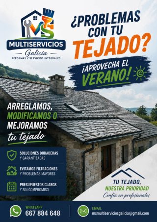 Reparación de tejado