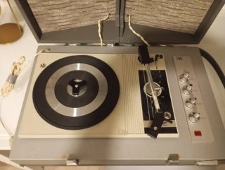 Tocadiscos Antiguo Maleta Colección