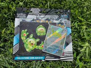 Pokemon Luce Nera collezione con adesivi ITA