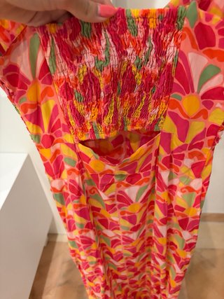 Vestido Zara Estampado Talla XS