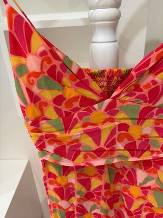 Vestido Zara Estampado Talla XS