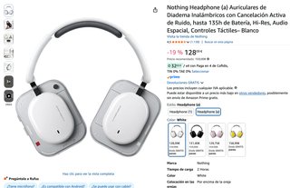 Nothing Ear (1) Auriculares Blancos