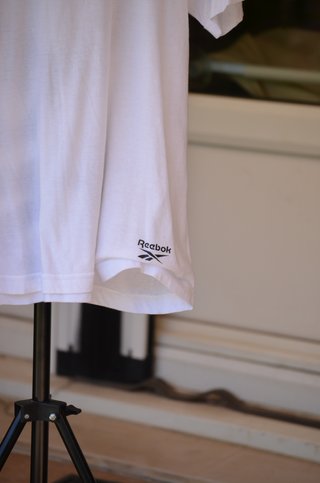 Camiseta Reebok Blanca Talla XL Hombre