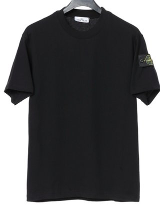 Camiseta Stone Island Negra Hombre Talla S