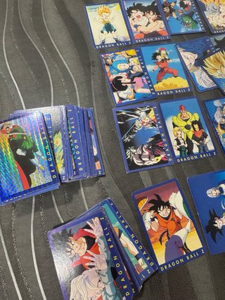 Colección Cartas Dragon Ball Z azul