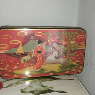 2 Scatole Latta Decorative Collezionabili