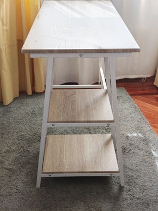 Silla juvenil giratoria turquesa regulable