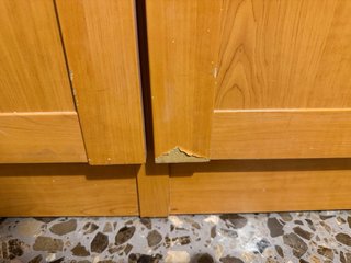 Armario estantería madera PVC